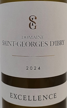Domaine Saint-Georges d'Ibry Excellence Blanc 2024 IGP Cotes de Thongue, Weisswein trocken 0,75l
